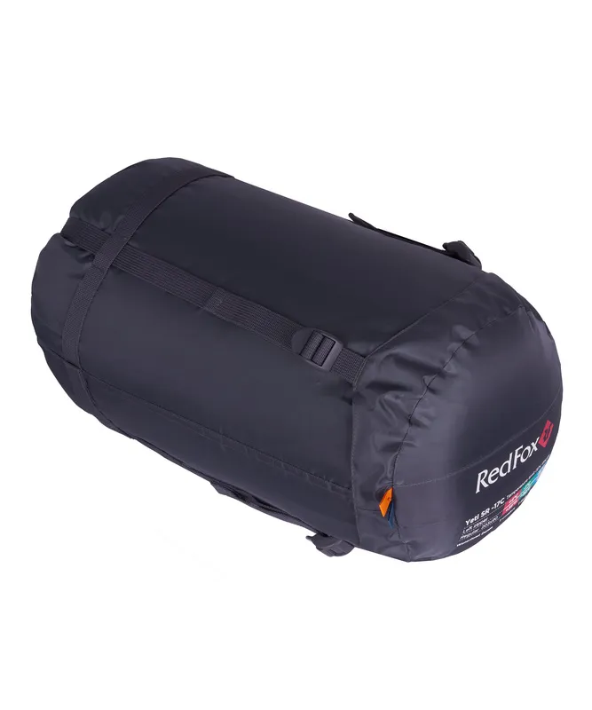 Спальный мешок пуховый Yeti SR -17C left (Regular, 9723/деним/оранжевый, , , , , )