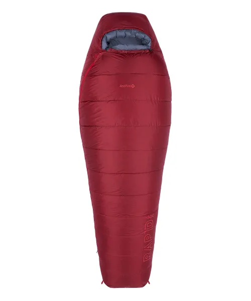 Спальный мешок пуховый Rapid -40C right (Regular, 1282/т.красный/синий, , , , , )