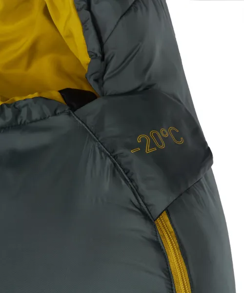 Спальный мешок Explorer -20C left (Regular, 3142/т.оливковый/эвкалипт, , , , , )