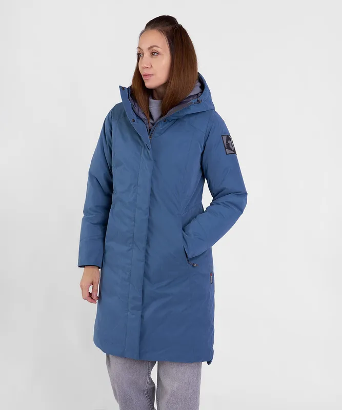 Пальто пуховое Urban Fox V Женское (S, 9700/деним, , , , , )