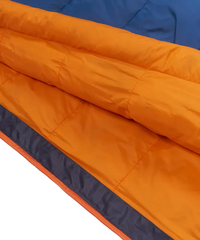 Спальный мешок пуховый Yeti SR -17C left (Regular, 9723/деним/оранжевый, , , , , )