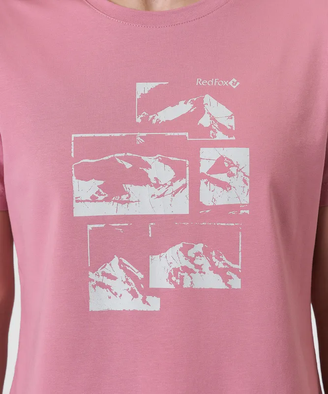 Футболка Sl Женская (S, 1900/coral fusion, , , , , )